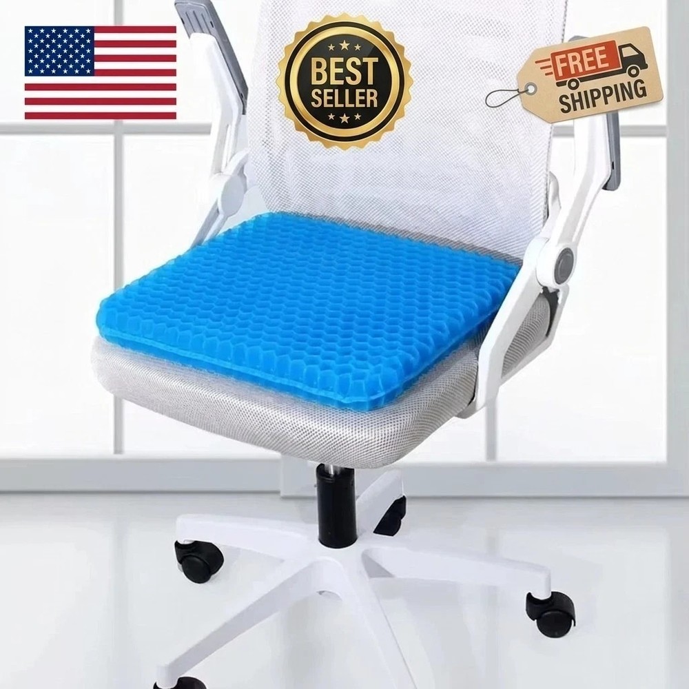 Honeycomb Gel Seat Cushion 2.5 cm Thick | Cooling, Orthopedic Support