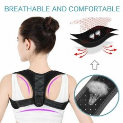 Posture Corrector Clavicle Back Support Straight Shoulders Body Brace Belt Strap