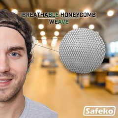 Disposable Honeycomb Nylon Hair Nets | Breathable | 1,000 Count [BLACK | BLUE…