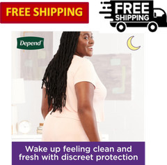 Depend Night Defense Incontinence Overnight Underwear for Women S/M/L/XL/XXL