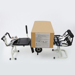 Professional Neck Back Traction Device 330LBS, Handwheel Control for Home Clinic