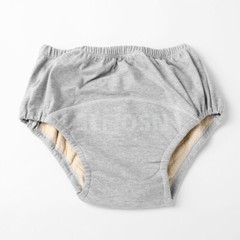 Cotton Incontinence Cloth Diaper Pants urine Leak-Proof for Women High Waisted
