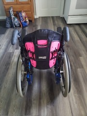 Tilite Aero X Ultralight 14″ X 17.5″ Folding Frame Sport Wheelchair Adjustable