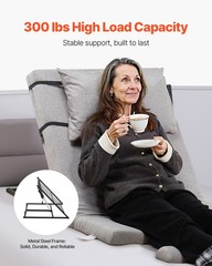 VEVOR Electric Lifting Backrest 300 lbs 4-68° Adjustable Lifting Bed Backrest