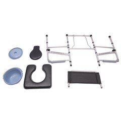 Waterproof Folding Shower Chair Commode Toilet Safety Chair Bathroom Seat Safty