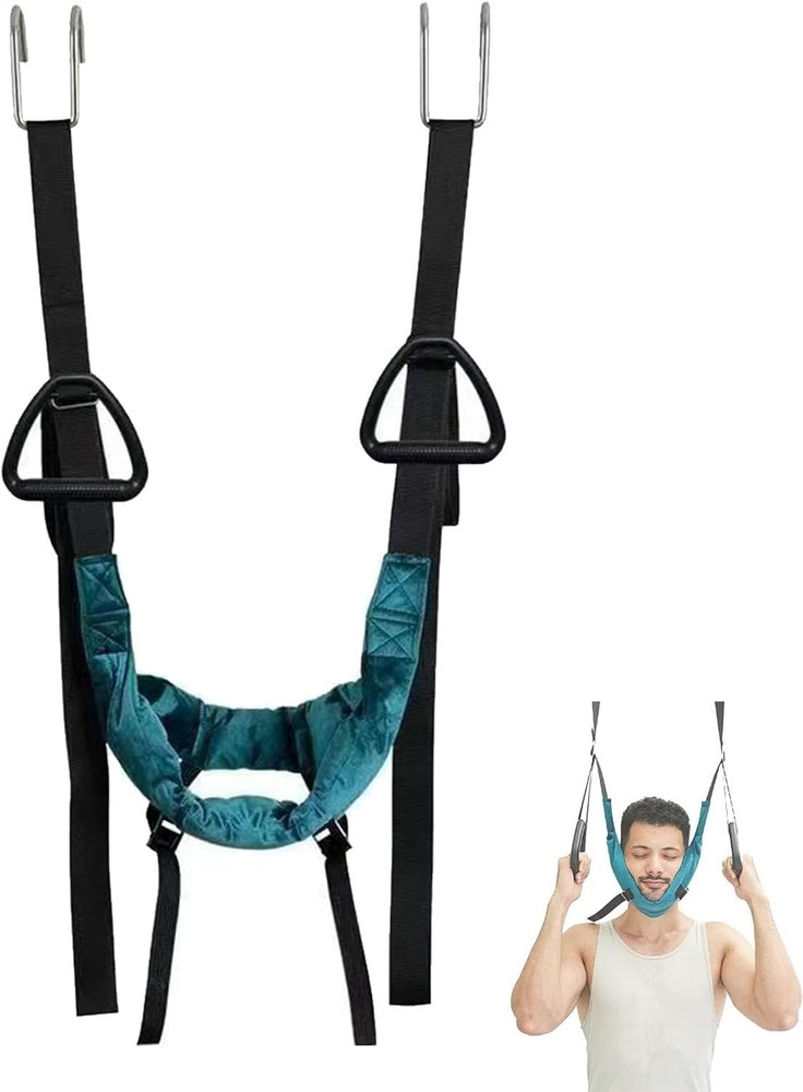 Neck Stretcher Cervical Traction Device for Decompression Home Physical Therapy,