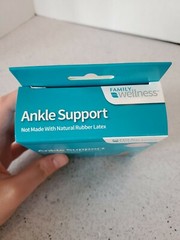 Family Wellness Ankle Support not made with natural rubber latex 1 Ancle Support