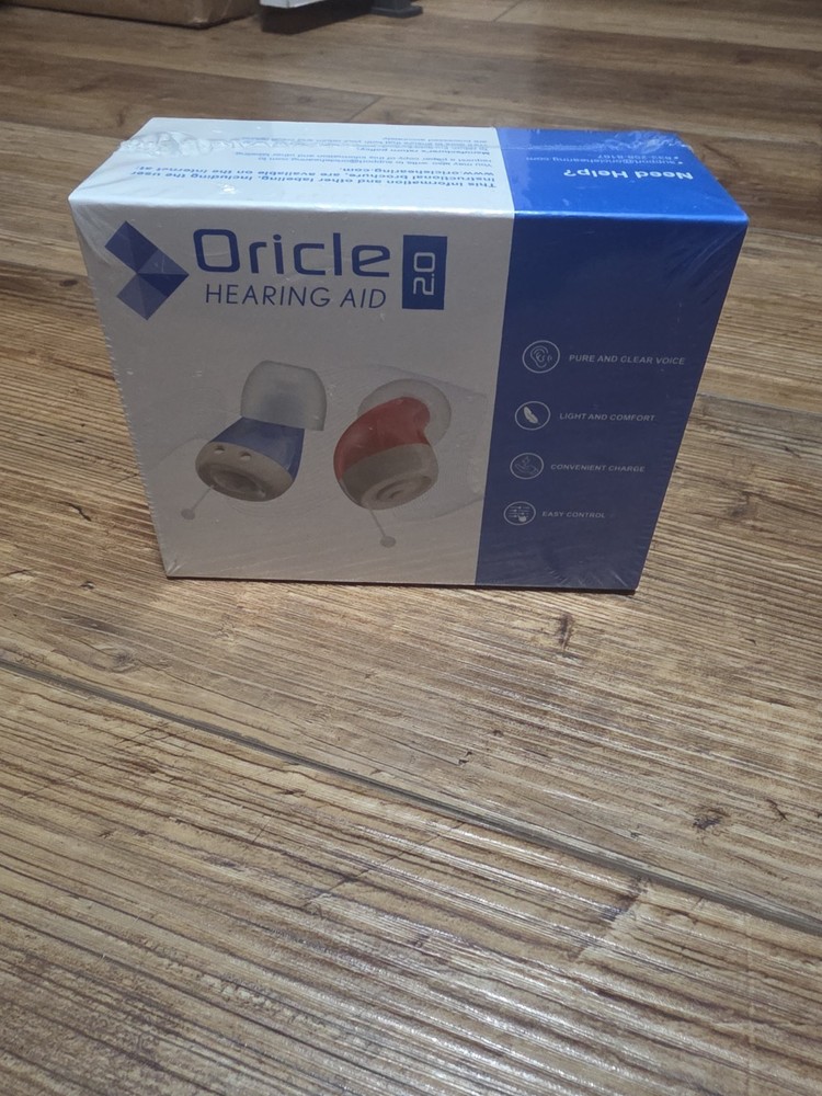 Oricle 2.0 Hearing Aids for Adults with Advanced Noise Cancellation/ New