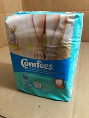 COMFEES PREMIUM TRAINING PANTS 4t-5t-38+LBS, 19 COUNT