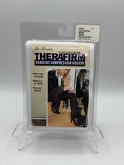 2 Therafirm 20-30 mmHg Compression Knee High Stockings Beige XXL Closed Toe