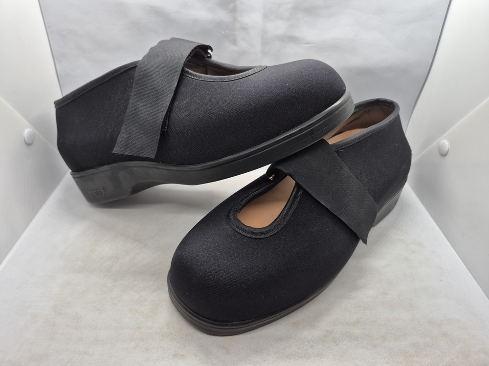 Apex Ambulator Stretchable Orthopedic Diabetic Single Strap Shoes Men 7.5-8 W 9