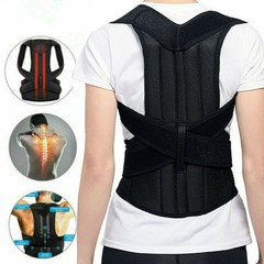 Waist Support Corrector Brace Men/Women Posture Back Lumbar Shoulder Belt Girdle