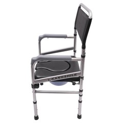 Waterproof Folding Shower Chair Commode Toilet Safety Chair Bathroom Seat Safty