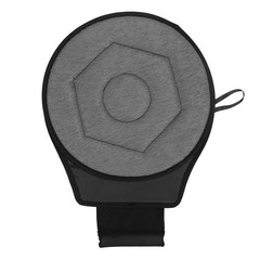 360° Rotating Round Car Cushion Elderly Seats Cushion Comfortable Grey New