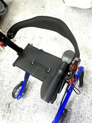Carbon Fiber Rollator Electric Brake Reduce Hand Stress-CTI One W102 PB