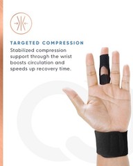 Copper Compression Finger Splint Medical Grade Aluminum Orthopedic Brace Spl…