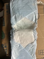Sample Of 1 Large Vintage Attends Plastic Adult Diaper 1990s