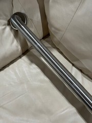 Bobrick Straight Grab Bar, 36 Inches, 1-1/2 Inch Diameter, ADA Compliant, Satin-