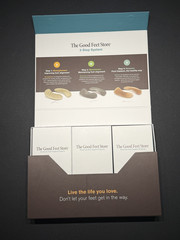 Good Feet Store 3-Step Arch Support System Complete Set W458/358/Size C w/Box