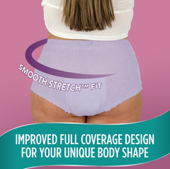 Assurance Women’s Incontinence Underwear, XL , Maximum Absorbency (72 Count)