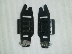 SET OF 2 WHEELCHAIR FUTURE BACK SUPPORT BRACKET GOOD AS PICTURE