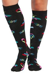 Cherokee Compression Socks Knee High Support Socks 10-15 mmHg PRINTSUPPORT