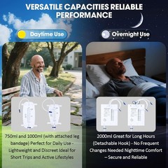 Condom External Catheter Kit for Elderly Men Age 80-24PCS Latex Condoms with Med