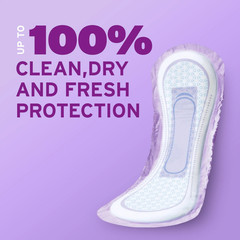 Poise Incontinence Pads for Women, 7 Drop Ultra Absorbency, Long Length, 39Count