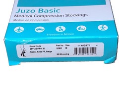 ⁠Juzo Basic 4411 Knee High Compression Socks 20-30 mmHg Size III Beige NIB⁠