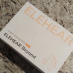 ELEHEAR Beyond OTC Rechargeable RIC Hearing Aids for Both Ears w/ Charging Case