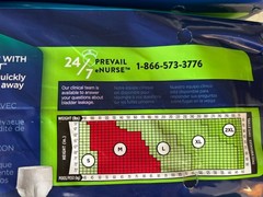 3 packs Prevail Per-Fit Incontinence Pants Overnight Extra Absorbency M 20ct