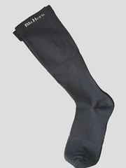 Blu Horn Black Knee High Compression Socks 5XL for Women and Men