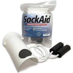 Deluxe Socks Helper Aid with Long Handles for Regular Socks Easy Use Foam Grip