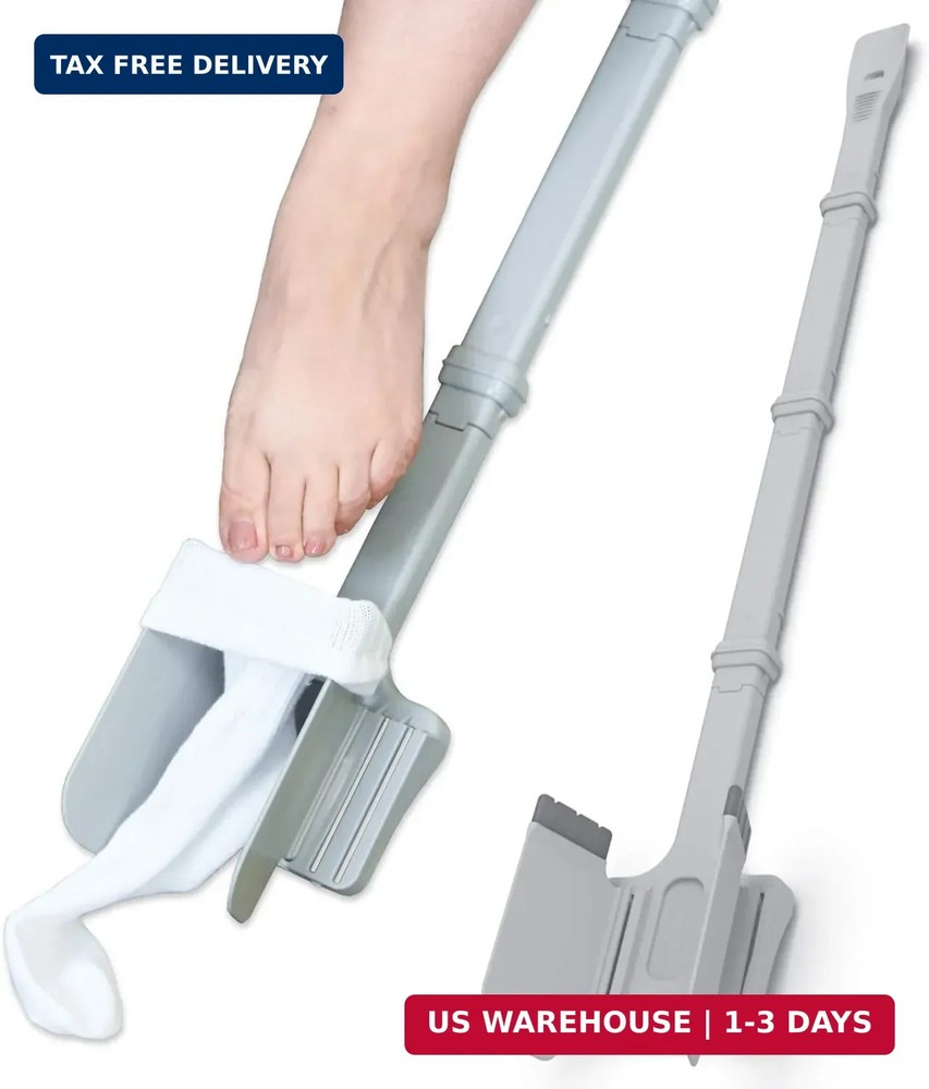 Sock Ox by Easy To Use Products, adjustable sock aid device for seniors, not for