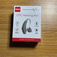 RCA OTC Hearing Aid – Rechargeable – Right or Left Ear, 15-Hour Battery Life 