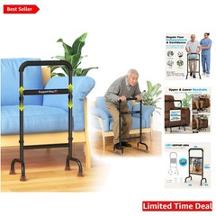 Lightweight Mobility Aid for Seniors – Non-Slip Chair Riser Supports 450lbs