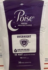 Poise Fresh Protection Pads Maximum 36 Pads
