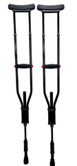 Spring Cushion Crutches Perfect for Sports Injuries and Travel – Heights 4’7″