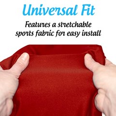 Fundas Universales Para Asiento Y Respaldo De Andador Con Andador (Rojo)