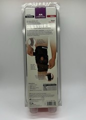 New Mueller Hinged Knee Brace, Maximum Support Level Black Size Small