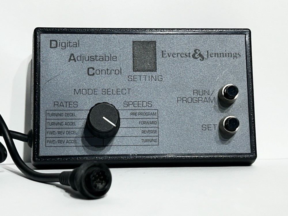 Everest & Jennings DAC Digital Adjustable Control Wheelchair Programmer- Vintage