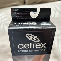 Aetrex Lynco Foot Orthotics 3/4 Insoles For Mens Dress Shoes L500 Size 12