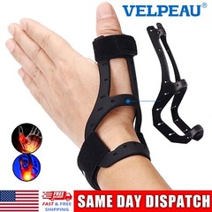 Velpeau Silicone Thumb Support Brace Waterproof Semi-rigid Splint Fits both hand