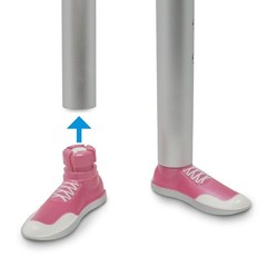 Sneaker Walker Glides For 1″ Walker Tubes – Pink – 1 Pair