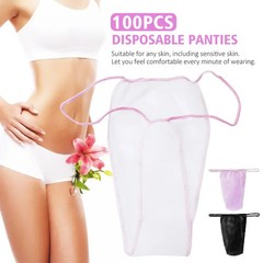 100pcs For Women Spa Non Woven Fabrics Underwear Tanning Wraps Salon Disposable