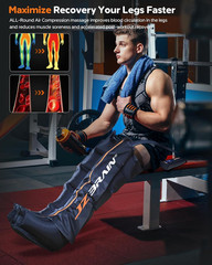 Professional Leg Compression Boots for Circulation & Pain Relief – Athletes & Mo