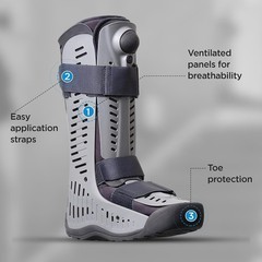 Rebound Air Walker Boot – Comfortable High Top Healing Support for Injuries -…