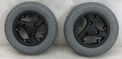 Quickie Q700M Qm-710 Pneumatic NEW SET Drive Wheels Tires 3.00-8 PR1MO POWERTRAX