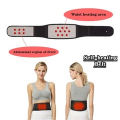 Self-Heating Magnetic Therapy Lumbar Brace – Adjustable XL Fit for Comfort