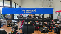 Mobility Scooter Sunshade Canopy – OPEN BOX – Blue Color